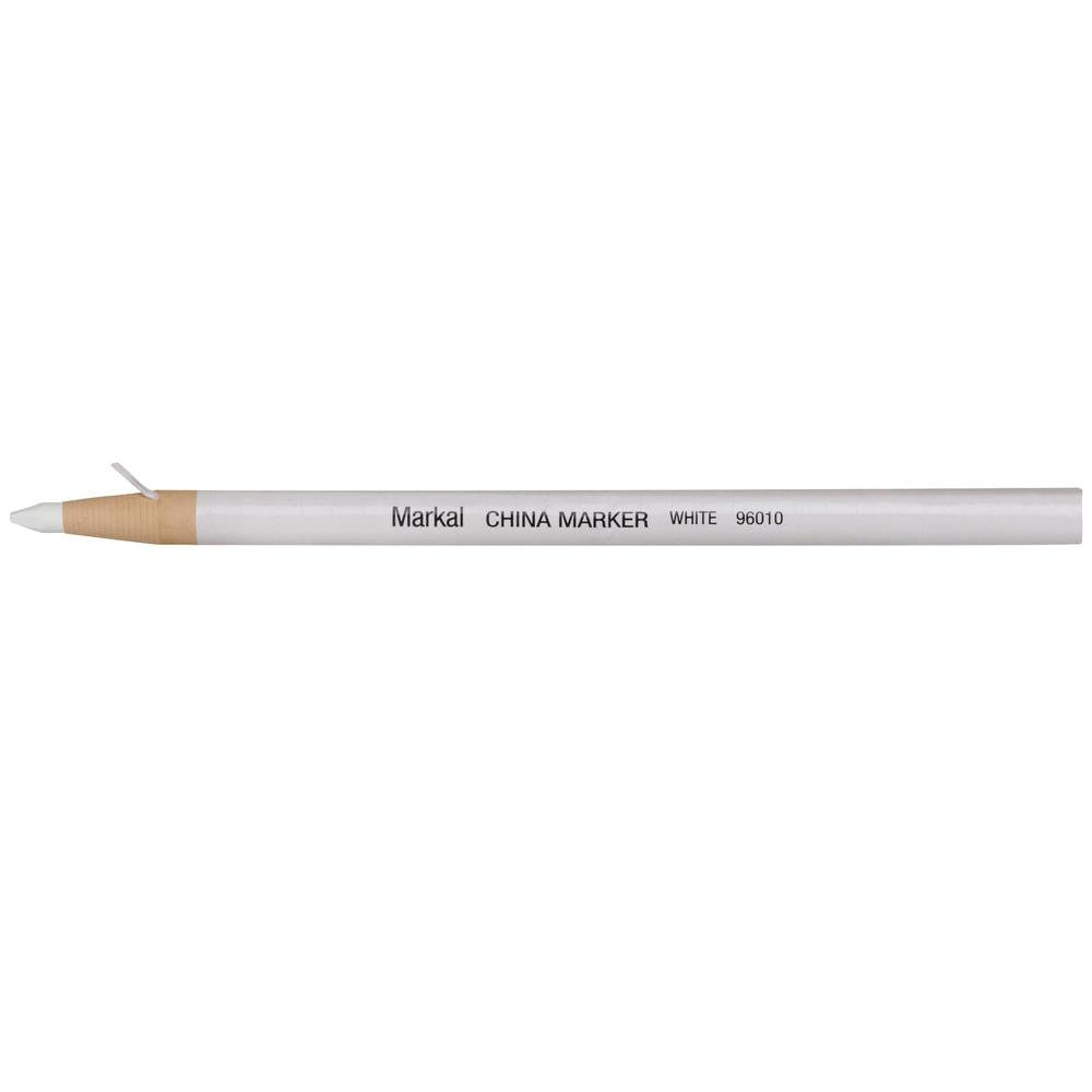MILWAUKEE Markal 96010 White Grease Pencil Bullet Tip