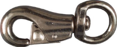 NATIONAL HARDWARE National Mfg N222-968 Nickel Cattle Snap Swivel Eye