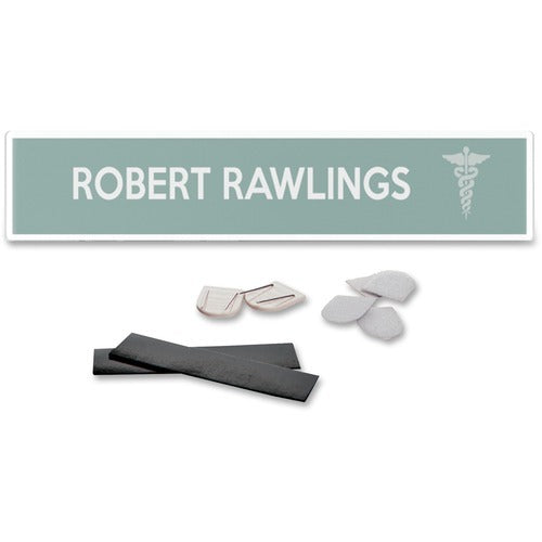 DEFLECTO Deflecto DEF587501 Nameplate Holder Top-loading