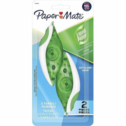 PAPER MATE Paper Mate PAP662415K Correction Tape Swivel Tip Pack of 2