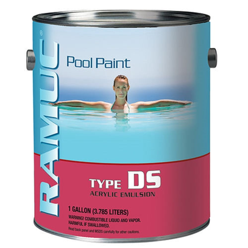 RAMUC Ramuc DS32801 Type DS Water Based Acrylic Pool Paint 1 Gallon (908132801)