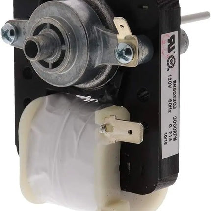 CHOICE MANUFACTURED PARTS Choice Manufactured Parts WR60X203 Refrigerator Evaporator Fan Motor 12.5 Watts (1 Count) AP2071899
