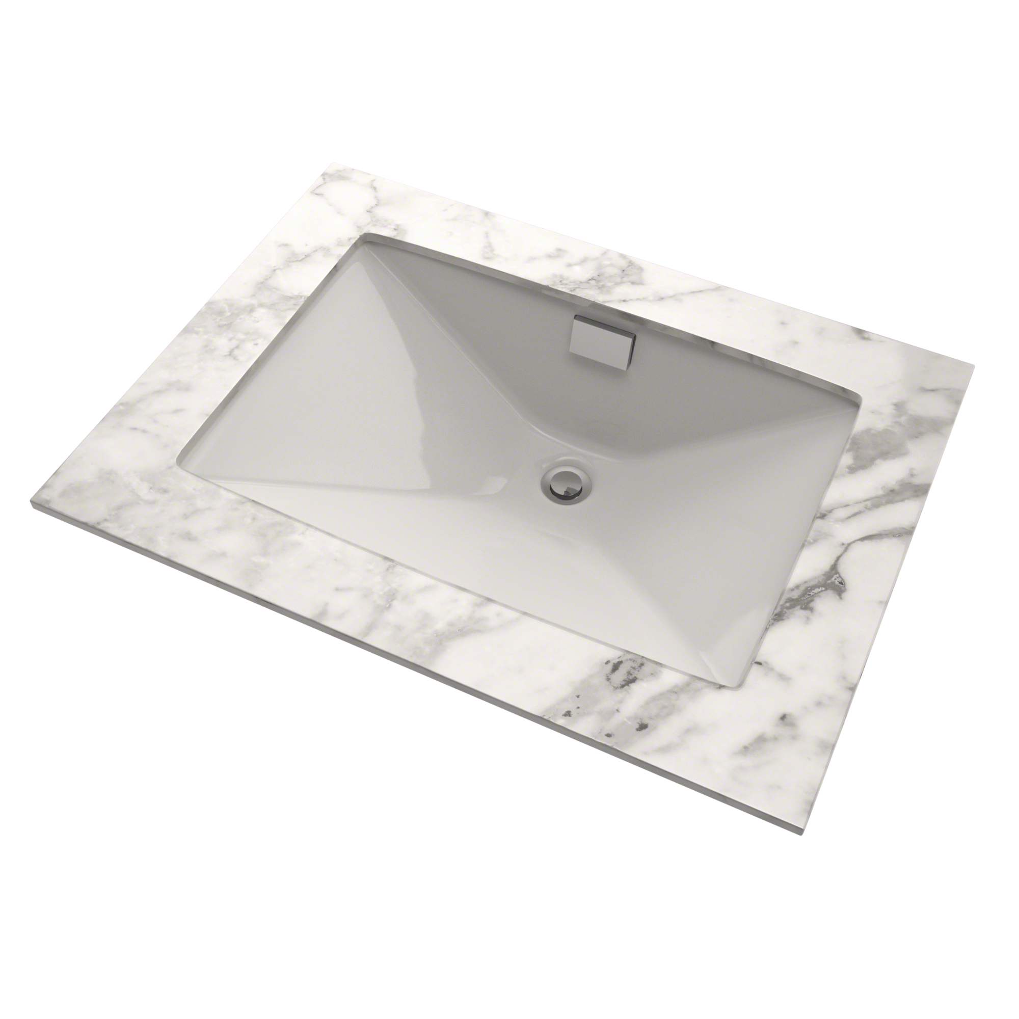 Toto LT931#01 Lloyd Rectangular Undermount Bathroom Sink Cotton White