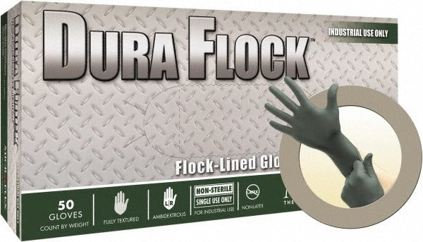 ANSELL Ansell DFK-608-XL Nitrile Gloves 11.4 Mil Xl 50 Pack