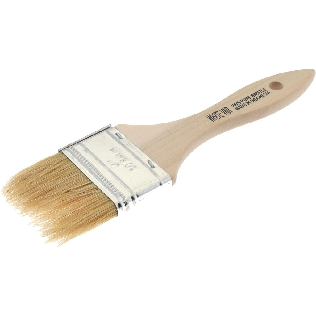 PREMIER PAINT ROLLER Premier Paint Roller 51012243 2in Chip Brush Natural Hog