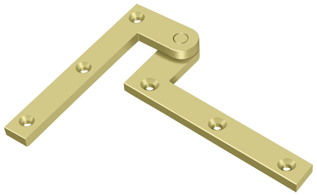 DELTANA Deltana PH40U3 Hinge 5 X 2.8 in Bright Brass