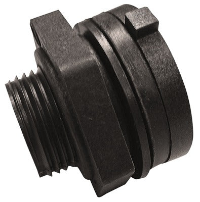 ANDERSON METALS Anderson Metals Corp 28693PB Bulkhead Fitting 1/2 in Sch 40