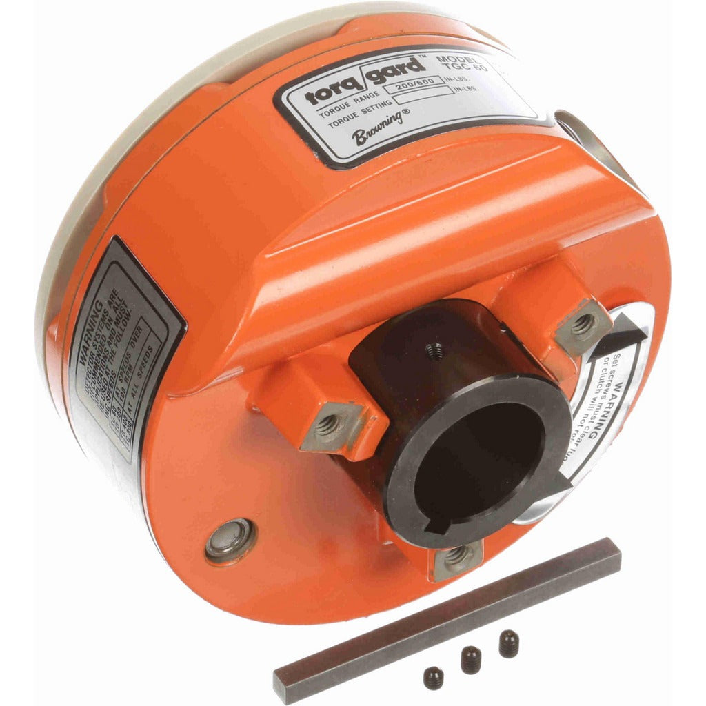 BROWNING Browning 1295153 Torque Overload Clutch 900 Rpm 1.25 in Bore