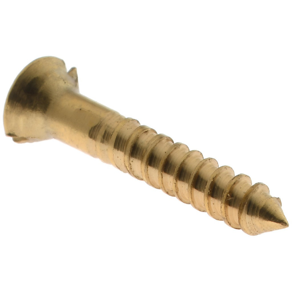 VALUE COLLECTION Value Collection 3RSWSF04012 Flat Head Wood Screw No. 4