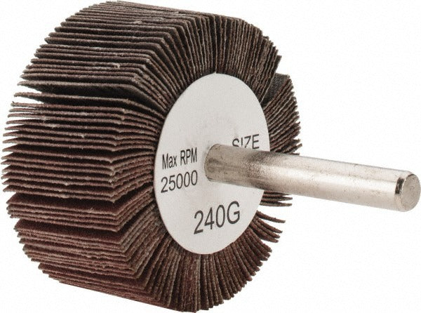 TRU-MAXX Tru-maxx SZMFW7240 Mounted Flap Wheel 240 Grit 2in