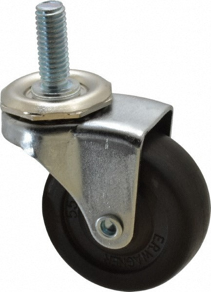 E.R. WAGNER E.r. Wagner 9F4952009000204 Swivel Caster 2in Hard Rubber