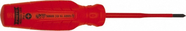 PROTO Proto J90001-VDE Phillips Screwdriver No. 1 4 in Blade