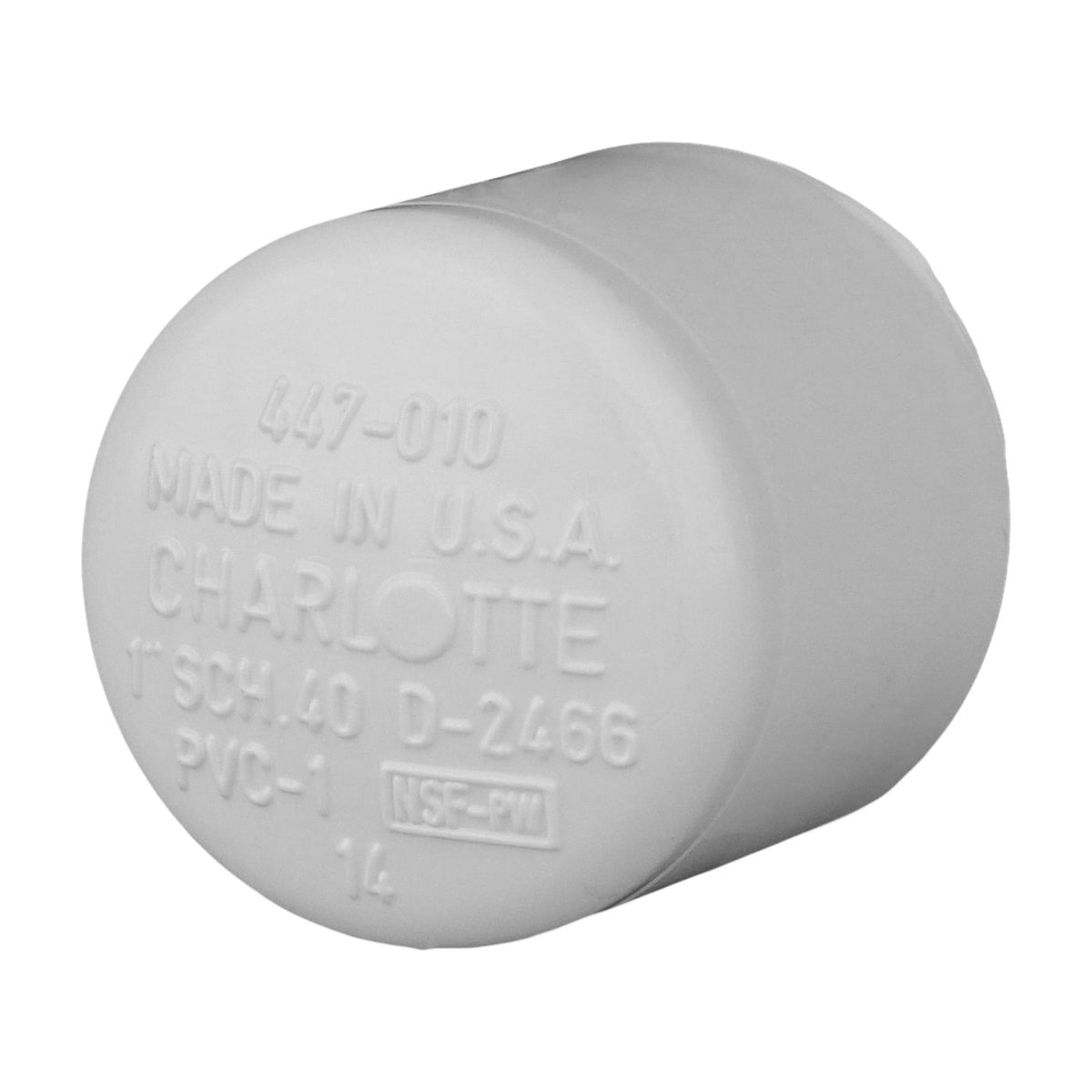 SPEARS Spears 447-010 PVC Cap Socket Schedule 40 1 in (Each)