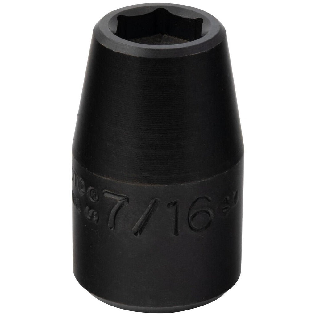 PROTO Proto J7414PF 1/2 in Drive 7/16 in Hex 6 Pt Power Socket