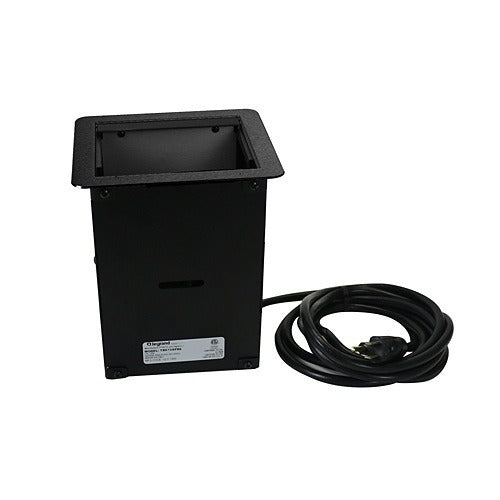 WIREMOLD Wiremold / Legrand TB672AUBK A/v Table Box Black