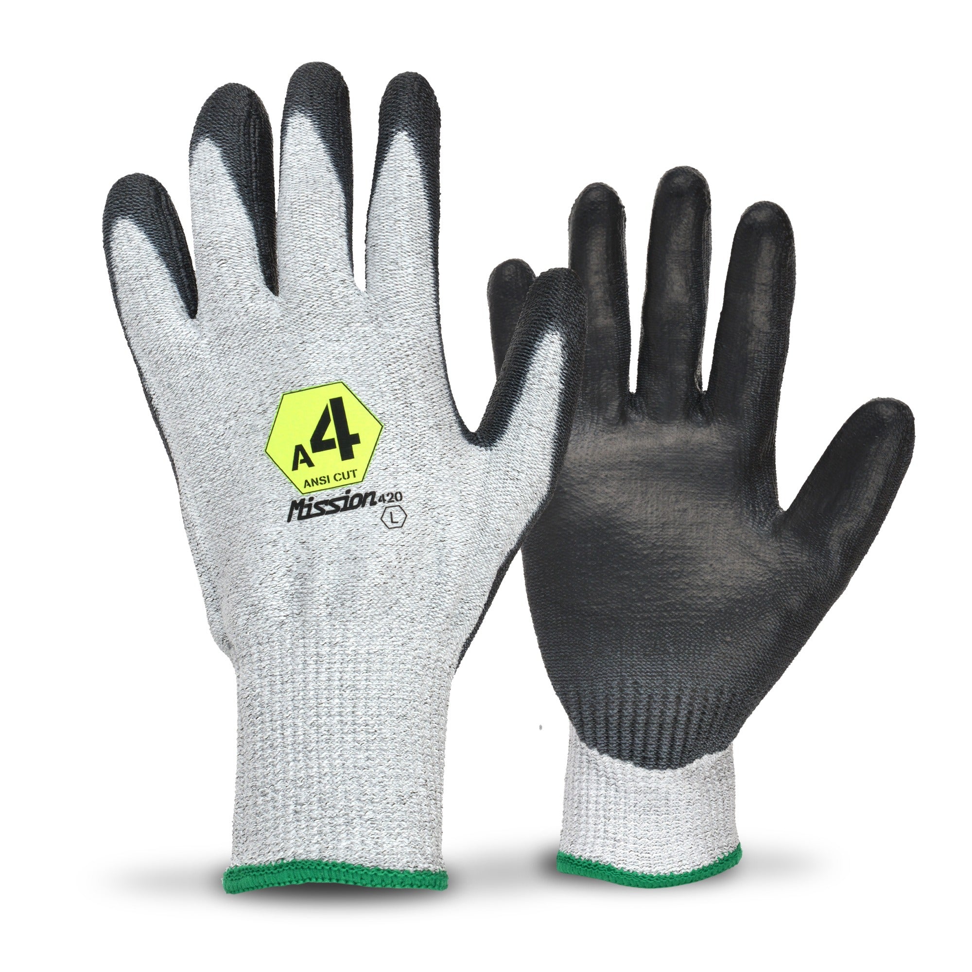 TRULINE Truline A119444 Mission 420 Polyurethane Coated Gloves Size XL