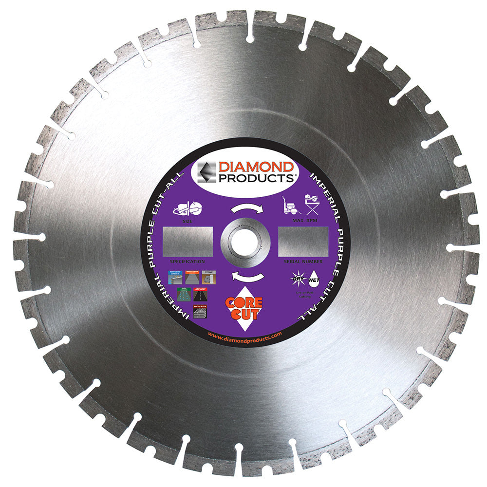 Diamond Products 15373 14 Cut-ALL Multi-Purpose High Speed Specialty Diamond Blade