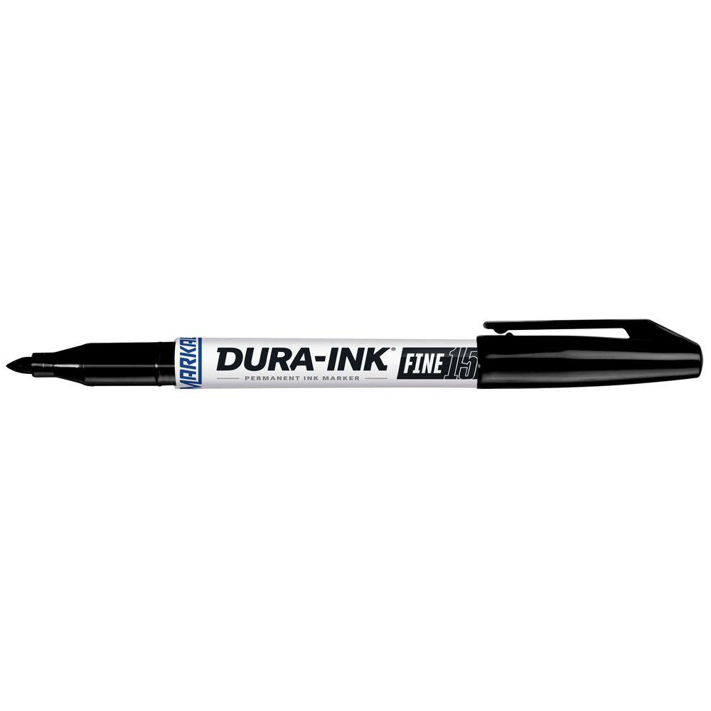 MILWAUKEE Markal 96023 Permanent Ink Marker Fine Bullet Tip Black