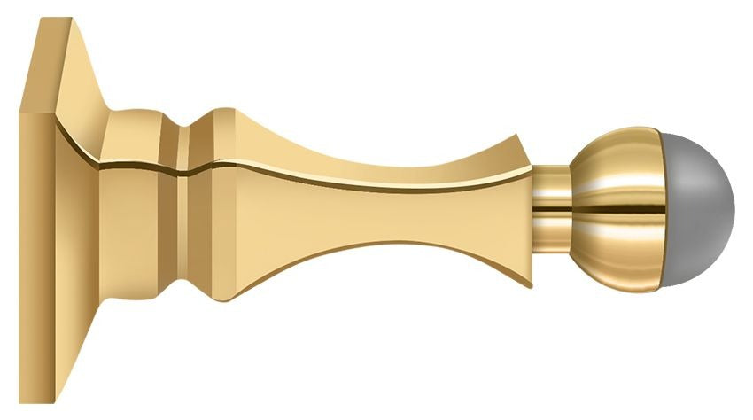 DELTANA Deltana BDH35UCR003 Baseboard Door Bumper Solid Brass