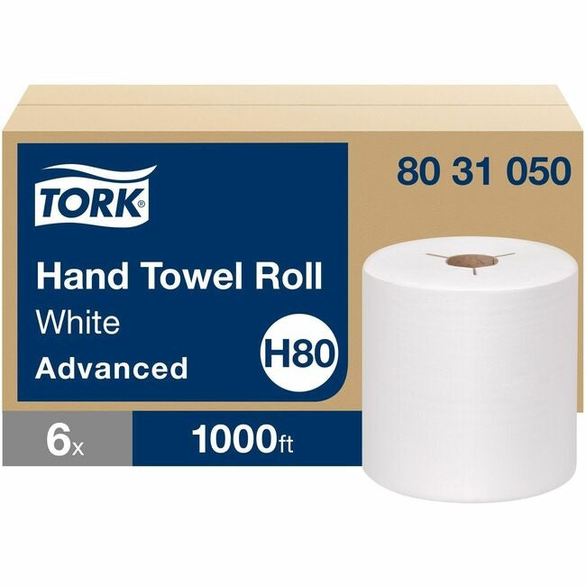 TORK Tork TRK8031050 Hand Towel Roll H80 1000 ft (6 Rolls)