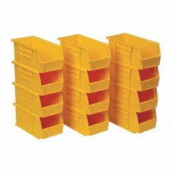 QUANTUM STORAGE SYSTEMS Quantum Storage QUS230YLCS Hopper Stacking Bin Yellow