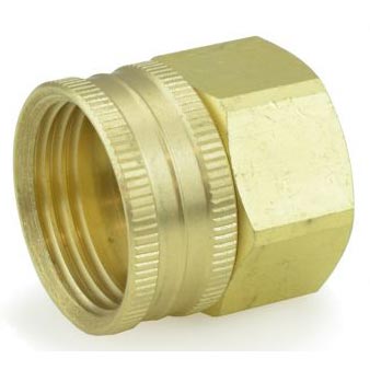 BrassCraft HUS11-12-12X Female Swivel Hose Adapter 3/4 x 3/4 Inch HUS11-12-12X