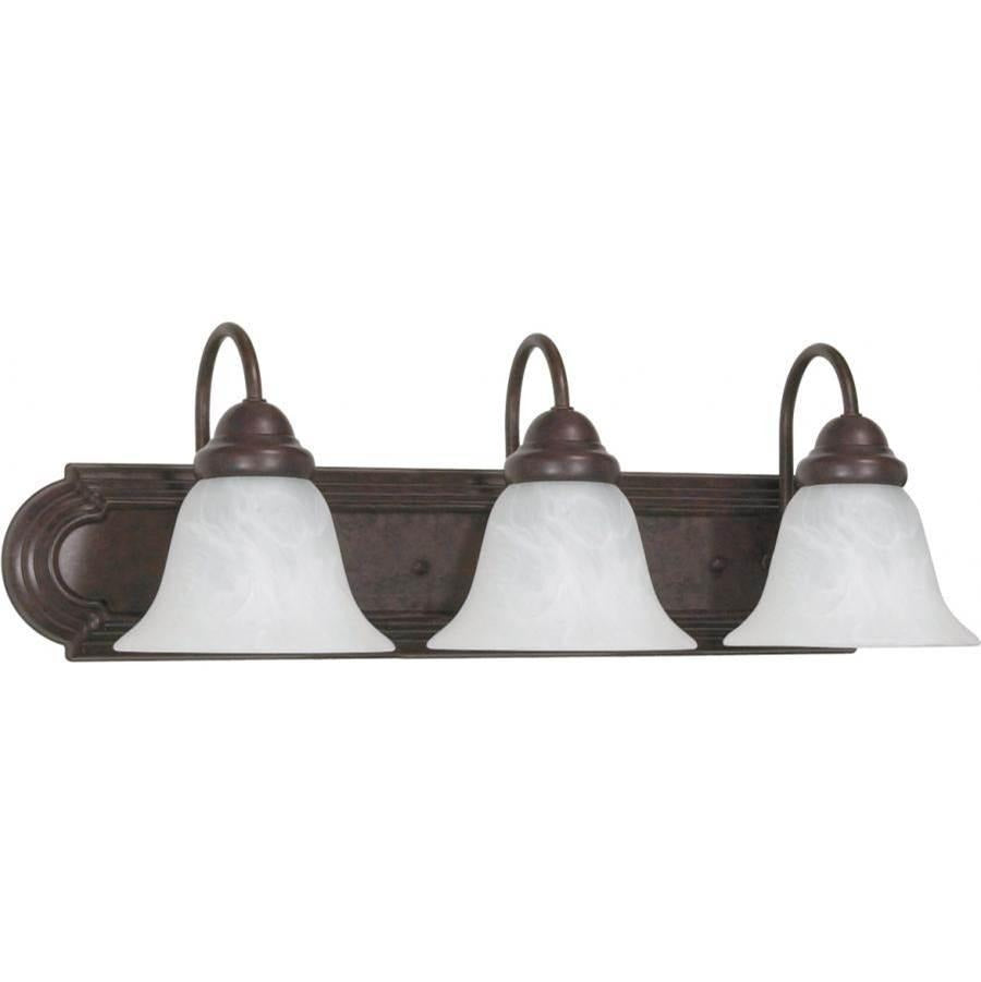 SATCO Satco 60-325 3-light Vanity Fixture 100W Old Bronze