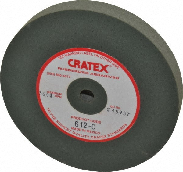 CRATEX Cratex 612 C Surface Grinding Wheel 6in Silicon Carbide