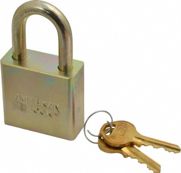 AMERICAN LOCK American Lock A5200GLN Steel Padlock Keyed Different