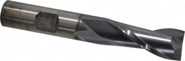 CLEVELAND CONTROLS Cleveland C33831 Square End Mill 9/16 in 2 Flute Hss Ticn