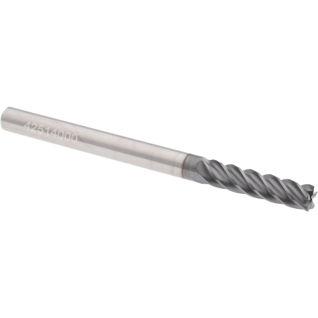 ACCUPRO Accupro 311398 Corner Radius End Mill 3/16 in 5 Flute
