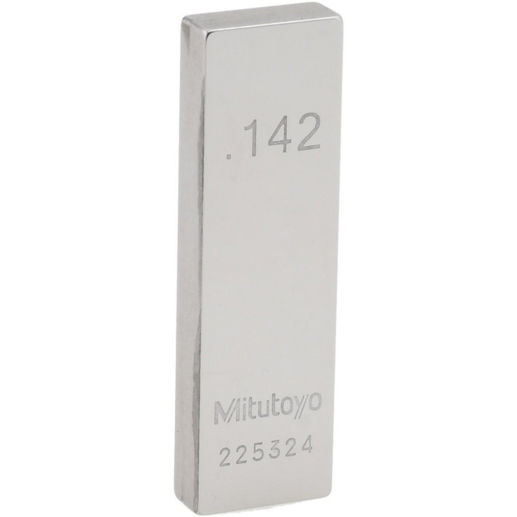 MITUTOYO Mitutoyo 614184-531 Square Steel Gage Block 0.144 in Grade 0