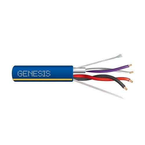 SOUTHWIRE Genesis Cable 1244506Y 18AWG 1pr 22AWG 5C Shielded Security Cable