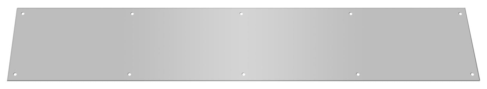 DELTANA Deltana KP634U32D Kick Plate 6x34 in Satin Stainless