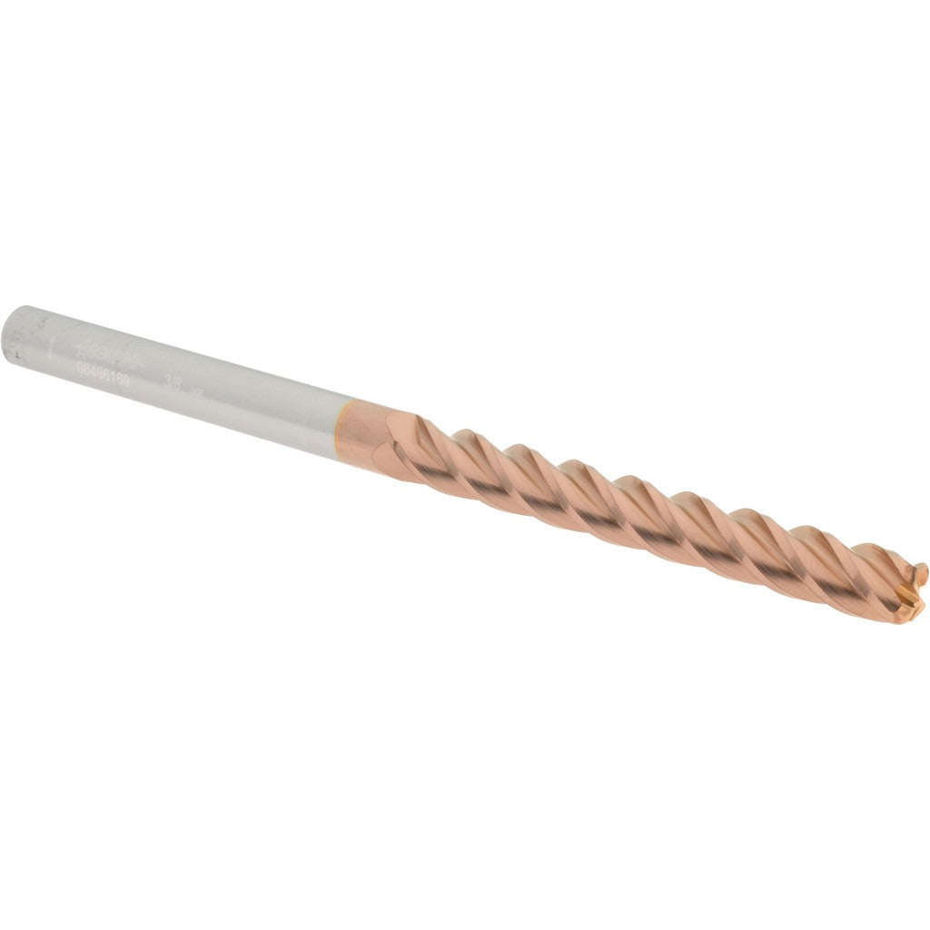 ACCUPRO Accupro 12183761 Corner Radius End Mill 3/8 in 4 Flutes Ticn