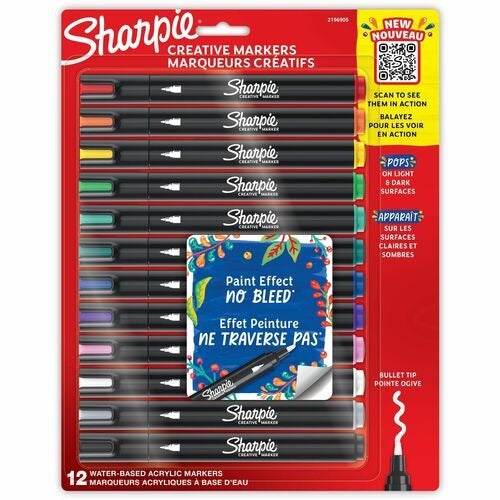 SHARPIE Newell Brands SAN2196905 Sharpie Creative Marker 12-pack