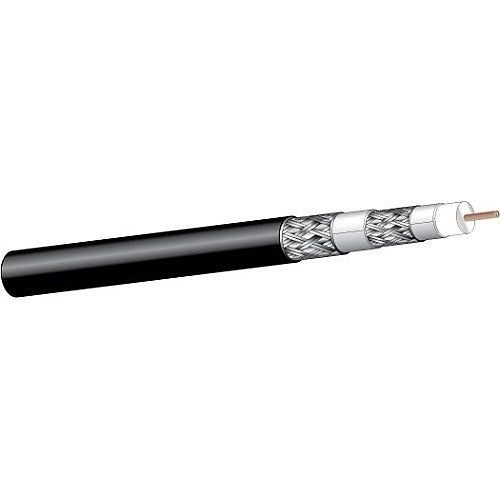 WEST PENN WIRE West Penn Wire 6310BK1000 RG6 Quad-shield Coax Cable