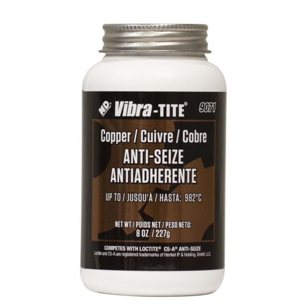 ND INDUSTRIES Nd Industries 90718 Vibra-Tite 907C Anti-Seize Lubricant Compound 8 oz jar (9071)