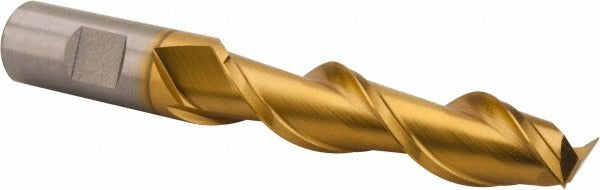 HERTEL Hertel GH071048 Square End Mill 3/4 Inch 2 Flute Hss Tin