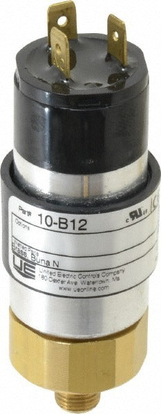 UNITED ELECTRIC CONTROLS United Electric Controls 10-B12 Pressure Switch 30-600 Psi