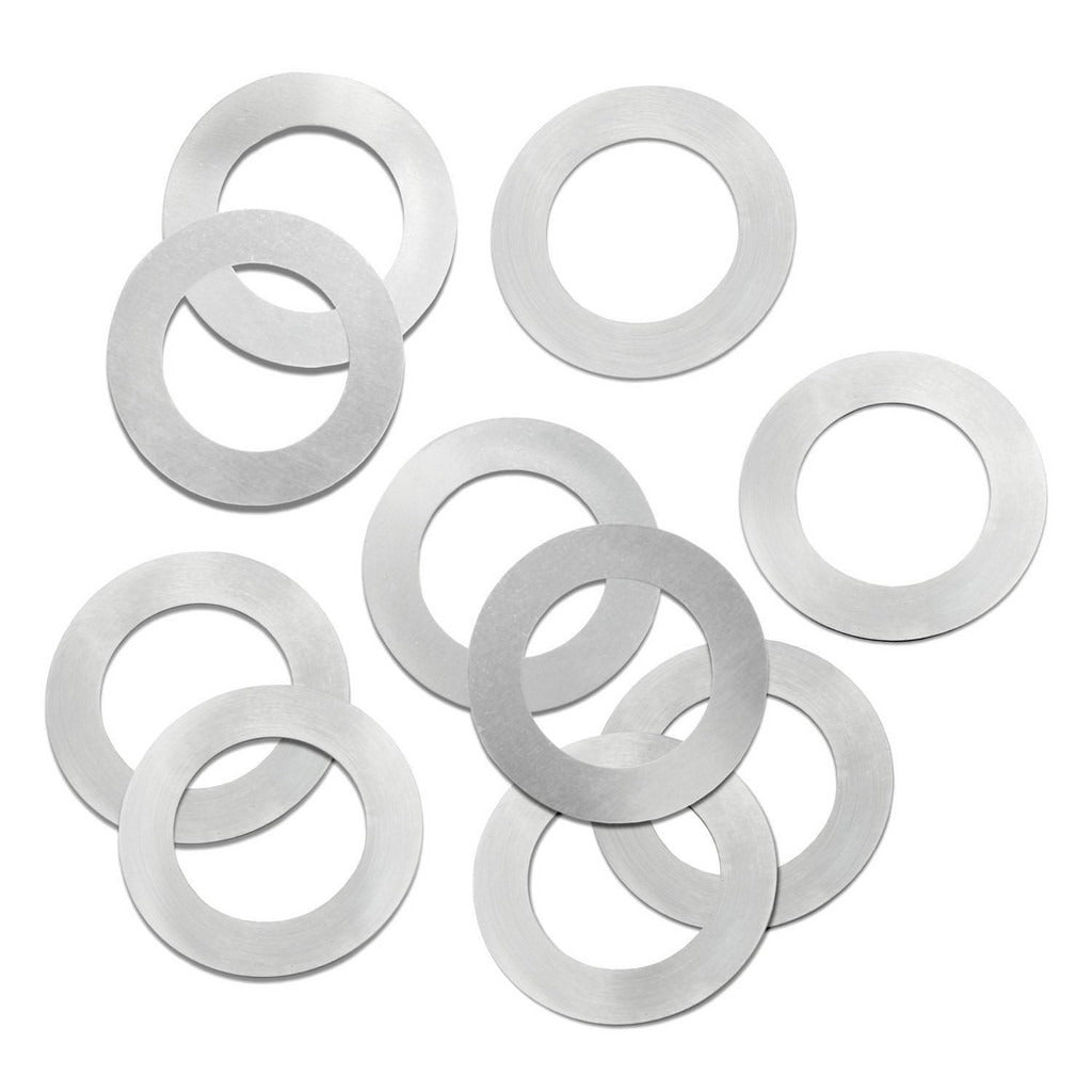 PRECISION BRAND Precision Brand 25126 Round Arbor Shim 0.005 in Steel 10pk