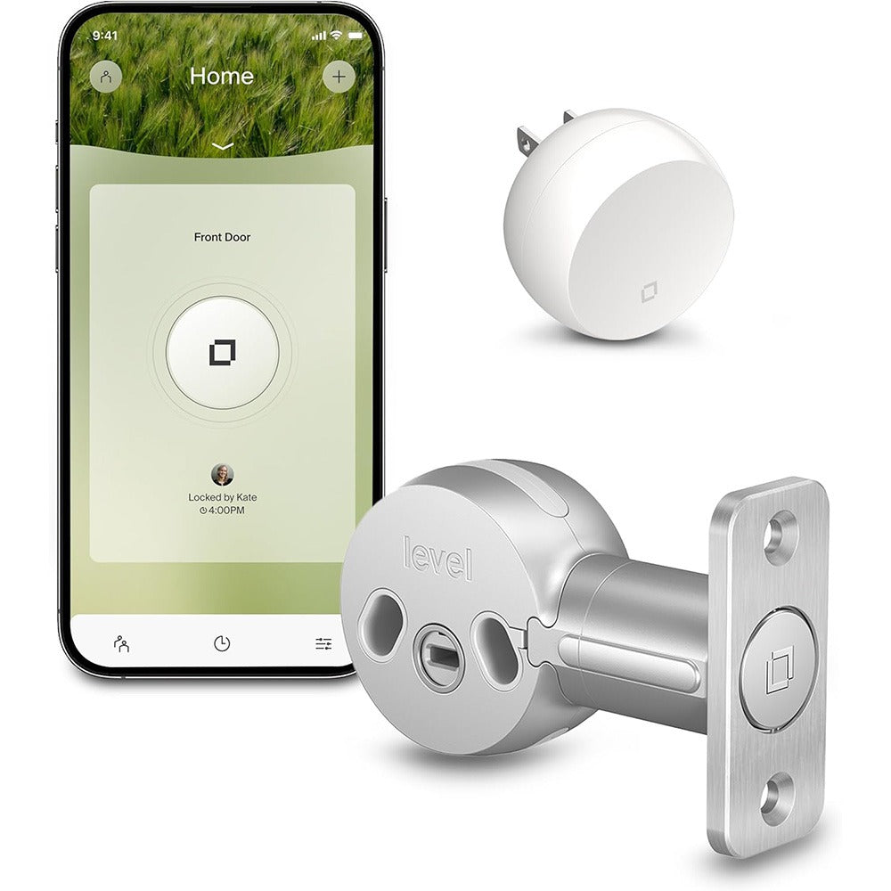 LEVEL Level C-D11U-S1 Wifi Bluetooth Smart Deadbolt Silver
