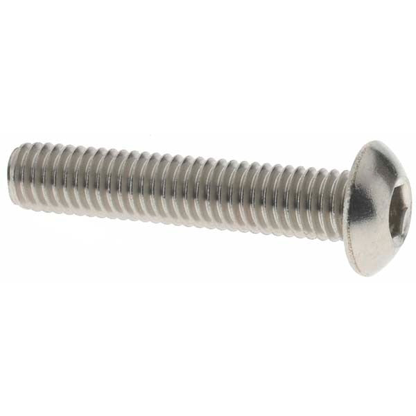 VALUE COLLECTION Value Collection 93098 Button Cap Screw 10-32 1in 18-8 Ss 50pk