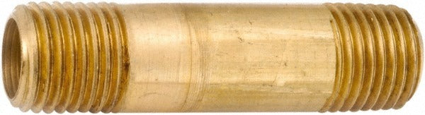 ANDERSON METALS Anderson Metals 736113-0632 Brass Pipe Nipple 2 in Npt