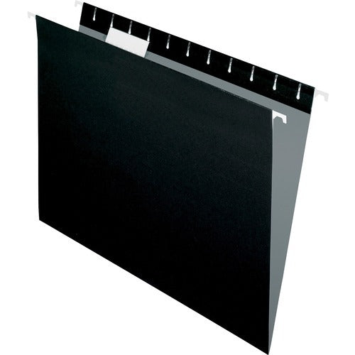 PENDAFLEX Pendaflex PFX81605 Hanging File Folder Letter 1/5 Cut Black 25pk