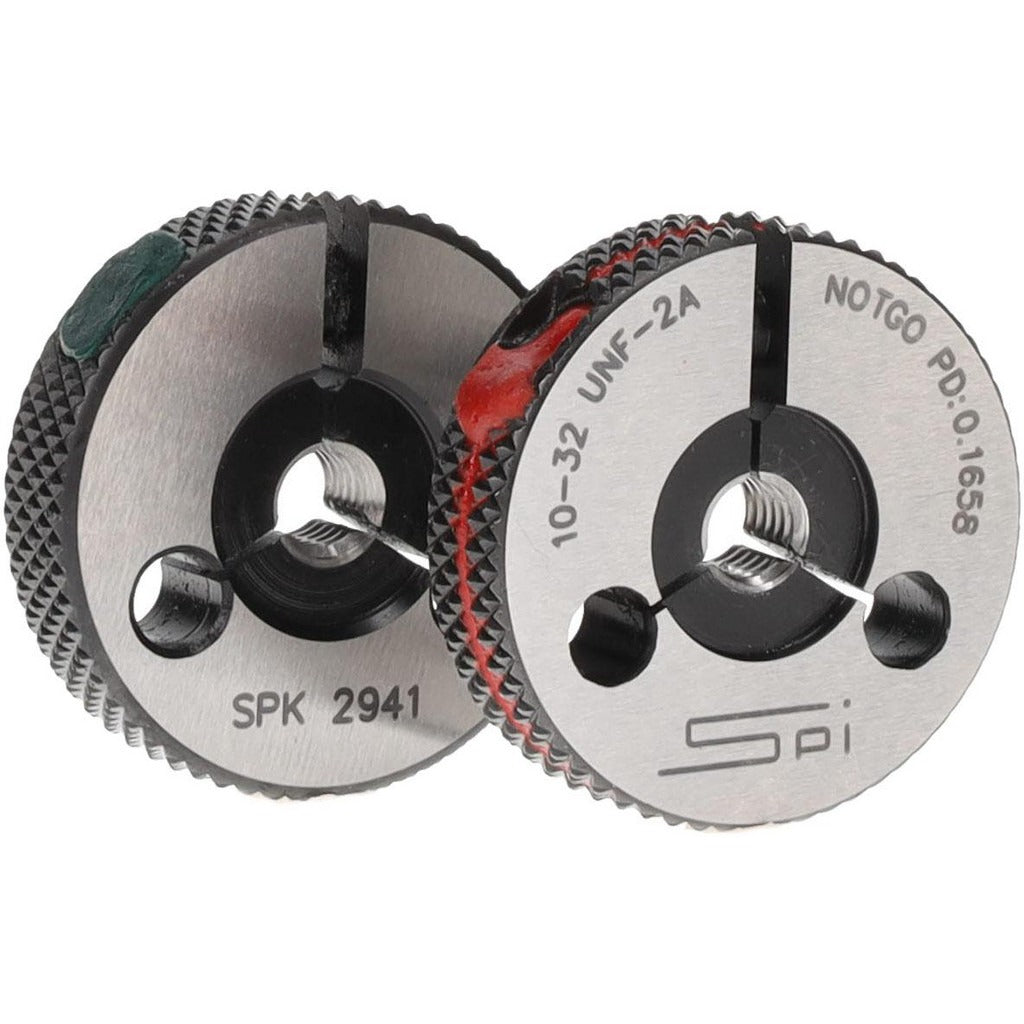 SPIROTHERM Spi 23-145-6 Threaded Ring Gage 10-32 Class 2A Go No Go