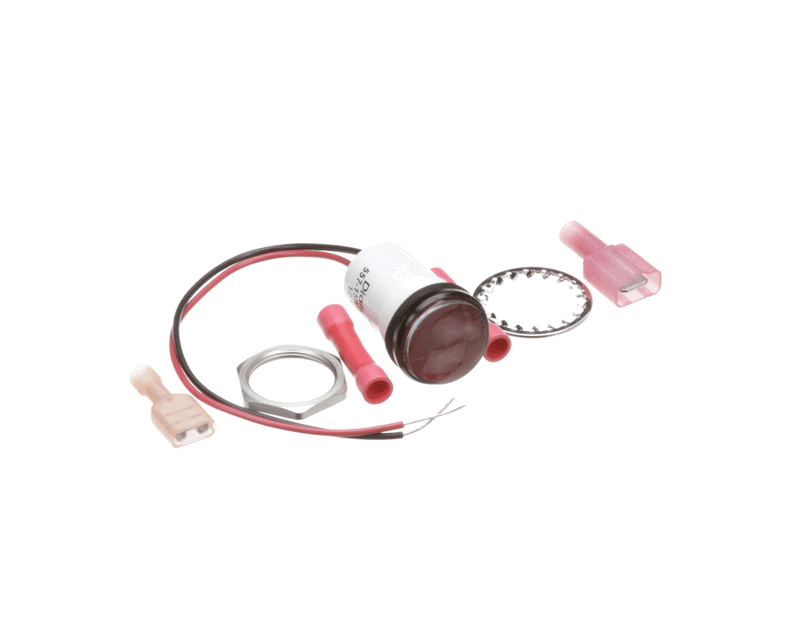 HARDT Hardt 6669 Red Led Indicator Light Kit 12 Volt Panel Mount