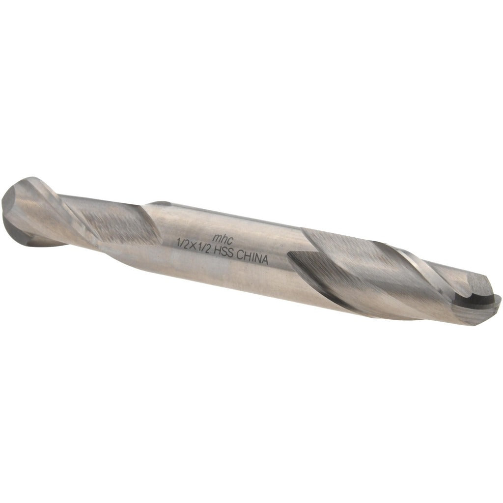 VALUE COLLECTION Value Collection 720-2174 Ball End Mill 1/2 in 2 Flute Hss