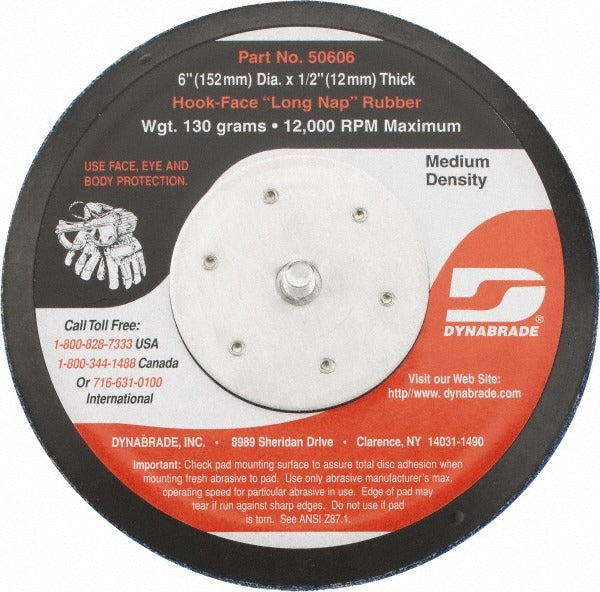 DYNABRADE Dynabrade 50606 Disc Backing Pad Hook Loop 13000 Rpm
