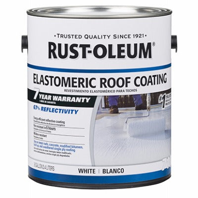 RUST-OLEUM Rust-oleum 301904 Elastomeric Roof Coating 7 Year White